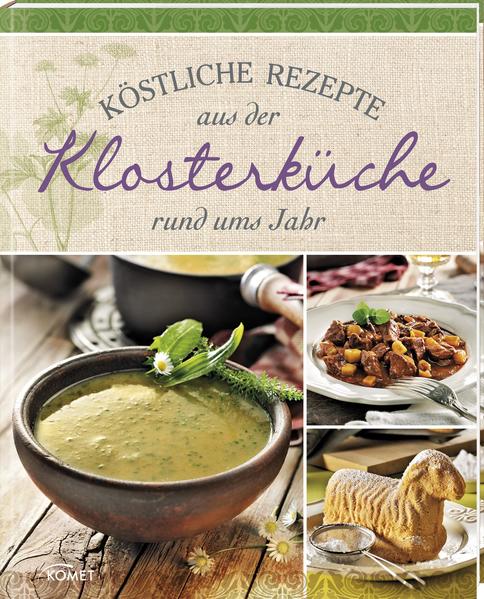 Dieses wunderschön gestaltete Kochbuch präsentiert mehr als 80 köstliche Rezepte aus der Klosterküche. Gemäß dem saisonalen Speiseplan des Klosterlebens sind die Rezepte jahreszeitlich angeordnet und berücksichtigen die christlichen Fest- und Feiertage. Köstliche Spargelcremesuppe, raffinierter Zucchinisalat, herzhafte Gewürzpfannkuchen oder festlicher Gänsebraten laden ein zu einem bekömmlichen Mahl. Als Satz in der Suppe dürfen auch informative Einblicke in das klösterliche Leben sowie ein Feiertagskalender mit passenden Menüvorschlägen nicht fehlen.