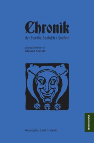 Nach mühevollem Suchen und umständlicher Abschrift hat sich nun eine wegen der Kriegsfolgen des II: Weltkrieges leider lückenhafte Chronik der Familiengeschichte der Sippe Seefeldt/Seefeld aus dem Osten und Hamburg aus den Aufzeichnungen von Edmond Seefeld teilweise Rekonstruieren lassen.