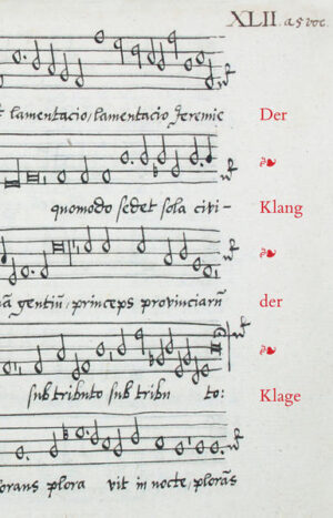 Lamentationen sind Lesungen aus den Klageliedern Jeremiae aus dem Alten Testament, die während des "Triduum sacrum" meist einstimmig vorgetragen wurden