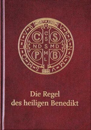 Eines der bedeutendsten Bücher der christlichen Literatur in einer großen, bibliophilen, ganz besonders schön ausgestatteten Sonderausgabe. Ein Muss für das gut sortierte Bücherregal! Auf 500 Exemplare limitiert, von Hand nummeriert. Zusätzlicher Goldschnitt, Zweifarbiger Innendruck, Hochwertiger Cabra-Einband mit Goldprägung des Benedikt-Siegels auf Buchdeckel- und Rücken, Fadenheftung, Lesebändchen. Original Regeltext in deutsch nach neuestem wissenschaftlichen Stand.