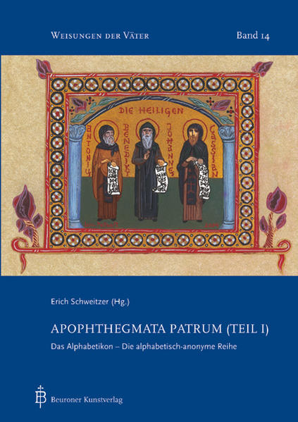 Die Apophthegmata Patrum (Sprüche der Väter) gehören zu den ältesten Zeugnissen christlicher und mönchischer Spiritualität. Die insg. drei Bände umfassende Reihe I-III (Band 14, 15 und 16, Reihe Weisungen der Väter) ist die wohl aktuell umfangreichste Sprüchesammlung der hl. Väter in deutscher Sprache. Die wertvollen und weisen Texte sind ergänzt durch Anmerkungen, die neben sachlichen Erklärungen auf Ähnliches oder Gegensätzliches verweisen.