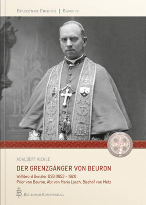 "Die Benediktiner sind überhaupt vortreffliche Leute, die kann ich zu Bischöfen brauchen". So Kaiser Wilhelm II. über die Beuroner Benediktinerkongregation. Mönchtum ist nicht nur Weltflucht. Auch Weltzuwendung und Weltgestaltung sind gefragt. Dies erfährt der Beuroner Mönch Willibrord Benzler OSB (1853-1921) mit einem Lebensweg als "Grenzgänger". Als Novize erleidet er den Kulturkampf im Exil. Als Prior trägt er zur Blüte der Beuroner Kongregation bei. Als Abt von Maria Laach erlebt er die huldvolle Vorzugsstellung der Benediktiner durch den Kaiser. Als Bischof von Metz an der Grenze zum "Erbfeind" Frankreich fällt er beim Kaiser in Ungnade, weil er Gott mehr gehorcht als den Menschen. Der Autor Adalbert Kienle nimmt die Leser auf die spannende und dramatische Lebensreise des frommen und friedliebenden "Grenzgängers von Beuron" mit.