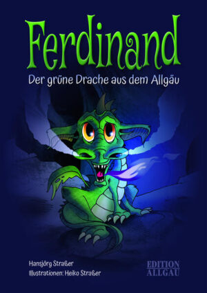 Der kleine, grüne Drache Ferdinand hat seine Drachenprüfung zu bestehen. Er hat die schwerste aller Prüfungen: Er muss als Fremder unter Menschen gehen und ihre Herzen gewinnen. Er trifft auf Peter und seine Eltern, auf Miki, den Wellensittich, den er aus großer Gefahr rettet. Er lernt die Freunde von Peter kennen und bringt eine Schulklasse zum Lachen. Er erlebt mit einem Papierdrachen spannende Abenteuer und feiert mit Peter Fasching. Er darf das Funkenfeuer anzünden und muss sich von seinen Freunden verabschieden. Ferdinand will wiederkommen. Der Schauplatz des Geschehens ist das Allgäu, speziell Immenstadt und Umgebung. Die Geschichten könnten aber überall auf der Welt passiert sein.