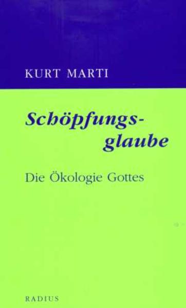 Klimawandel, vom Aussterben bedrohte Bienen, immer verheerendere Tsunamis und Wirbelstürme, Überschwemmungen, Erdrutsche und Erdbeben-die Schlagzeilen der letzten Jahre lassen ein Buch, das vor 25 Jahren erstmals im Radius-Verlag erschien, von höchster Aktualität sein. Für den Verlag Grund, die Predigtreihe des Schweizer Theologen und Dichters Kurt Marti neu aufzulegen. »Ich habe von dem Buch profitiert und die Auslegungen sehr genossen. Es ist heute aktueller denn je.« (Waldenserpfarrer Paolo Ricca, Rom, 2008)