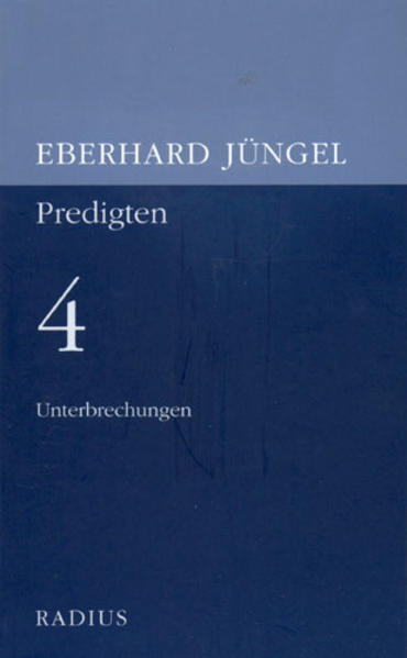 »Unterbrechungen des übrigen Lebens hat der große Theologe und Prediger Friedrich Daniel Ernst Schleiermacher die christlichen Gottesdienste genannt. Als solche Unterbrechungen müßten sie eigentlich das Gegenteil jener gähnenden Langeweile sein, die das hervorstechende Merkmal deutscher evangelischer Frömmigkeit zu werden droht. Dagegen hilft nun allerdings nicht irgendeine Kurzweiligkeit religiöser Rede, sondern ausschließlich eine andere Art von-Langeweile, in der wir Zeit gewinnen. Die hier abgedruckten Predigten suchen dergleichen, indem sie mit den Nöten und Hoffnungen unserer Gegenwart in die auszulegenden biblischen Texte einkehren und so lange wie möglich in ihnen verweilen.« (Eberhard Jüngel im Vorwort)