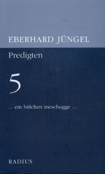 Schalom Ben Chorin meinte, dass man »ein bisschen meschugge« sein müsse, wenn man angesichts einer vergehenden Welt einen blühenden Mandelzweig als Fingerzeig für den Sieg der Liebe Gottes begrüßt. Der Autor will mit seinen Predigten dazu anstiften, in diesem Sinn »meschugge« zu sein und den Spuren der Liebe Gottes nachzuspüren.