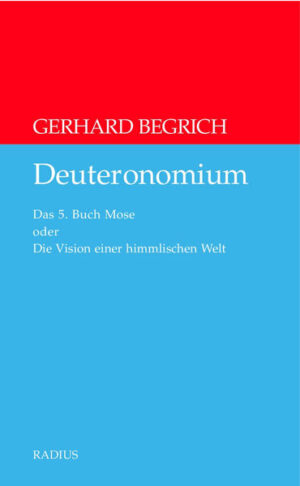 Es ist vollbracht-mit diesem Band liegen alle fünf Bücher Mose in der eigenwilligen, gleichwohl dem Originaltext entsprechenden Übersetzung des Orientalisten Gerhard Begrich vor.