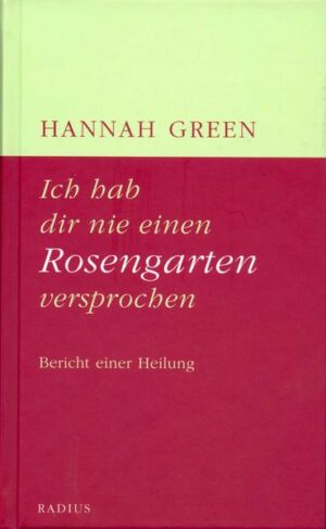 Dieses Buch erzählt die Geschichte der sechzehnjährigen Deborah Blau, die mit der Diagnose Schizophrenie in eine psychiatrische Klinik eingewiesen und nach mühsamer Behandlung und mancherlei Rückschlägen geheilt wird. Es ist die Schilderung einer Krankheit, mit der sich die Autorin als ein Stück eigener Geschichte identifiziert.