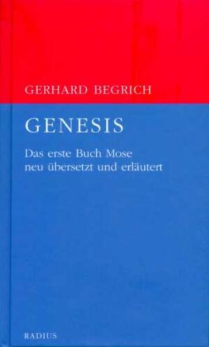 Schon wieder eine Übersetzung der Genesis?-Ja. Und was für eine! Gott: ein Poet! Die Welt: sein Gedicht!-Diese und weitere überraschende Einsichten stellen sich bei der Lektüre dieser grandiosen Übertragung des ersten Buches der Bibel ein…