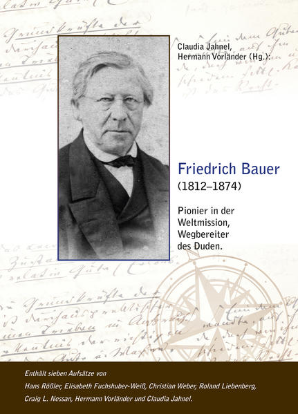 Friedrich Bauer Pionier in der Weltmission-Wegbereiter des Duden Er war der wichtigste Mitarbeiter Wilhelm Löhes und gilt als eigentlicher Begründer der Neuendettelsauer Missionsanstalt: Friedrich Bauer (1812-1874) In Neuendettelsau wurden bis 1985 fast 1000 Missionare ausgebildet und nach Übersee entsandt. Doch nicht nur deshalb bleibt die Arbeit von Friedrich Bauer bis heute in Erinnerung. Seine 1850 veröffentlichte deutsche Schulgrammatik fand im gesamten deutschsprachigen Raum Verbreitung. Sie ist es, die von Konrad Duden nach Bauers Tod weitergeführt wird und deshalb als Vorläufer des heutigen Duden angesehen werden kann. In vorliegendem Aufsatzband beschreiben namhafte Forscher das Leben Friedrich Bauers, das Konzept seiner Schulgrammatik, sein theologisches Denken, seine Auseinandersetzung mit den amerikanischen Lutheranern und das Weiterwirken seines Erbes bis in die Gegenwart.