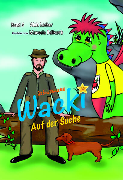 WACKI - Auf der Suche - Band 3 ein weiteres tolles Abenteuer mit dem Schatzbergdrachen Erlebe mit Wacki ein Abenteuer, das deine Vorstellungskraft sprengt! In "WACKI - Auf der Suche" (Band 3) von Autor Alois Lacher entfaltet sich eine fesselnde Geschichte voller Spannung und Magie. Begleite den mutigen Drachenwelpen Wacki auf seiner aufregenden Reise, als er von Gangstern entführt wird. Gefangen in einer gefährlichen Falle, muss er all seine Tapferkeit und List einsetzen, um zu entkommen. Werden ihm seine neuen Verbündeten helfen können? Tauche ein in eine Welt voller Nervenkitzel und Überraschungen! Erlebe mit Wacki ein unvergessliches Abenteuer, das dich von der ersten bis zur letzten Seite fesseln wird. Spüre die Magie dieser mitreißenden Geschichte und lass dich von Wackis Mut inspirieren! Sichere dir jetzt "WACKI - Auf der Suche" und erlebe ein Abenteuer, das deine Fantasie entfacht und dich in seinen Bann zieht! Folge Wacki auf seiner gefährlichen Reise und entdecke eine Welt voller Abenteuer, die dich nicht mehr loslassen wird!