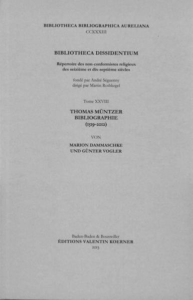 Bibliotheca Dissidentium XXVIII | Bundesamt für magische Wesen