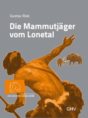 Der Tübinger Urgeschichtler und Ausgräber der weltbekannten Fundstelle Vogelherd, Gustav Riek, inszeniert diesen Roman basierend auf den Ergebnissen seiner archäologischen Untersuchungen in dieser Höhle. 1931 fand er dort neben vielen Funden aus der Zeit des Neandertalers, Hinterlassenschaften der eingewanderten anatomisch modernen Menschen, darunter die spektakulären figürlichen Kunstwerke, die zu den ältesten Kunstwerken der Menschheit gehören. Die Funde, die Riek bei seinen Ausgrabungen gemacht hat, baut er kreativ in seinen Roman mit ein und legt das Pferdchen und das Mammut vom Vogelherd in die Hände von Flinkfuß, dem Künstler aus dem Stamm der Mammutjäger. Diese Geschichte spiegelt natürlich Rieks Vorstellungen über diese Zeit wider, die aufgrund seiner politischen Einstellung nicht unreflektiert betrachtet werden sollte. Er veröffentlichte diesen Roman im Jahr 1956. Seit dieser Zeit hat sich unser Wissen um die Urgeschichte wesentlich erweitert. Im Vorfeld erläutern Prof. Nicholas J. Conard und Ewa Dutkiewicz den aktuellen Stand der Forschung und Hintergründe, die für die Lektüre dieses Romans erforderlich sind. „Die Mammutjäger vom Lonetal” beschreibt fiktiv die Zeit, als die ersten anatomisch modernen Menschen auf die Schwäbische Alb kommen und ihre Vorgänger, die Neandertaler, ablösen. Die Geschichte spielt sich im Vogelherd und seiner Umgebung ab. Der Stamm der Bärentöter lebt schon seit langer Zeit in diesem Tal, als Neuankömmlinge, der Stamm der Mammutjäger, in das Lonetal eindringen. Ein verzweifelter Überlebenskampf der Neandertaler beginnt, aus dem aber schließlich die modernen Menschen als Sieger hervorgehen. Ihre technische und soziale Überlegenheit geben den Ausschlag.