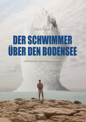 Der Schwimmer über den Bodensee - das sind fünfzig feingemalte Prosa-Miniaturen aus dem Atelier des Philosophen Dirk Fetzer, die unser Dasein „im verringerten Maßstab“ darstellen (Hölderlin). Sie öffnen zugleich, wie Hologramme, eine schillernde Tiefe, in der die Welt von beunruhigenden Strömungen durchzogen scheint.