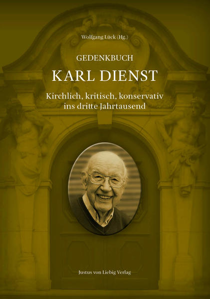 Prof. Dr., Prof. h.c. Karl Dienst war von 1970 bis zu seiner Pensionierung 1994 als Oberkirchenrat Leiter des Referats Schulwesen II in der Kirchenverwaltung der Evangelischen Kirche in Hessen und Nassau in Darmstadt. Vorher versah er pfarramtliche Dienste in Wiesbaden und Gießen. Diese Angaben sagen noch nichts über den Menschen, seine Fähigkeiten, seine Ausstrahlung, seine Originalität und sein Wirken. Er wurde der „Chronist der Evangelischen Kirche in Hessen und Nassau“ genannt. Er galt als „Gedächtnis““ dieser Kirche. Er hat ganze Theologengenerationen geprägt als kritischer Geist, als begeisterter Wingolfit und Pfadfinder. Er war Eisenbahnfan und ein stets auf Ausgleich bedachter Chef. Beeindruckend ist die große Zahl und die Qualität seiner wissenschaftlichen, seelsorgerlichen oder apologetischen Veröffentlichungen. Seine Lehrveranstaltungen sind vielen unvergessen. Karl Dienst wird in diesem Band von Freunden, „Verehrern“, Kollegen und Autoren gewürdigt, die seine wissenschaftlichen Leistungen an verschiedenen Beispielen aufzeigen. Leserinnen und Leser erfahren viel über diesen Menschen, aber etwa auch über Themen aus der Kirchenkampfzeit oder der Liturgik.