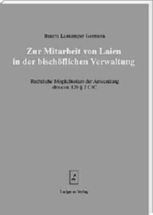 Laien werden nicht nur im pastoralen Dienst eingesetzt, sondern auch in der kirchlichen Verwaltung. Dabei bestehen viele Unsicherheiten, welche Tätigkeiten ihnen übertragen werden können. Bei genauer Untersuchung ergeben sich viele Möglichkeiten, Laien an der Leitungsgewalt zu beteiligen.