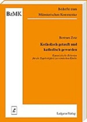 In ihrer täglichen Arbeit stehen kirchliche Mitarbeiter, seien sie unmittelbar als Seelsorger vor Ort oder in der kirchlichen Verwaltung bzw. Gerichtsbarkeit tätig, wiederholt vor der Notwendigkeit, bestimmen zu müssen, ob eine physische Person als Katholtik zu gelten hat. So dürfen Spender im Normalfall Sakramente nur Katholiken spenden und ist die Zulassung zum Patenamt nur möglich, wenn u. a. der Kandidat auch der katholischen Kirche angehört. Auch unterliegen nur Katholiken dem Ehehindernis der Religionsverschiedenheit und sind nur sie an die Einhaltung der kanonischen Eheschließungsform gebunden, wie überhaupt durch die cc. 11 CIC und 1490 CCEO nur katholische Christen den rein kirchlichen Gesetzen der katholischen Kirche unterworfen werden. Während in vielen Normen nur knapp vom "catholicus" gesprochen wird, definieren die cc. 11 CIC und 1490 CCEO-zumindest implizit-jene Personen als katholisch, die in der katholischen Kirche getauft oder in sie aufgenommen wurden ("baptizati in Ecclesia catholica vel in eandem recepti"). Nirgendwo bestimmt der oberste kirchliche Gesetzgeber aber explizit, was eine Taufe konkret zu einer Taufe in der katholischen Kirche macht und welche Voraussetzungen für eine rechtswirksame Aufnahme in die katholischen Kirche erfüllt sein müssen. Das vorliegende Buch widmet sich diesen Fragen aus primär kanonistischer Perspektive und lässt bewusst die staatskirchenrechtliche Dimension möglichst außer Acht. Ausgehend von der ekklesiologischen und gliedschaftstheologischen Doktrin des II. Vatikanischen Konzils werden die verschiedenen Dimensionen der Zugehörigkeit eines Getauften zur Kirche Jesu Christi und zu einer der verschiedenen Kirchen und kirchlichen Gemeinschaften erörtert und deren innerer Konnex aufgezeigt. Darauf aufbauend werden die kanonistischen Kriterien für die rechtswirksame Begründung der Zugehörigkeit zur katholischen Kirche durch die Taufe oder die Aufnahme erarbeitet und dargestellt.