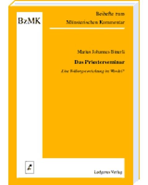 Das Priesterseminar ist im heutigen Bewusstsein ein Ort des Schwundes, denn der Rückgang der Seminaristenzahlen steht im Vordergrund der Wahrnehmung. Dass das Seminar heute zugleich mit einer Fülle von Fragestellungen konfrontiert ist, die auch von rechtlicher Relevanz sind, fand in der Literatur bislang kaum Beachtung. Die vorliegende Studie beschäftigt sich deshalb mit dem Seminar in seiner derzeitigen Rechtsgestalt und geht dabei auf verschiedene praktische Fragen ein, die sich bei den für die Priesterausbildung Verantwortlichen gegenwärtig stellen. Unter anderem werden folgende aktuelle Themen behandelt: Möglichkeiten einer interdiözesanen Kooperation, Priesterausbildung durch kirchliche Bewegungen und Gemeinschaften, Verhältnis von Propädeutikum und Seminar, Aufnahme andernorts entlassener oder abgewiesener Kandidaten, Erlaubtheit psychologischer Abklärungen zur Beurteilung der Eignung etc.