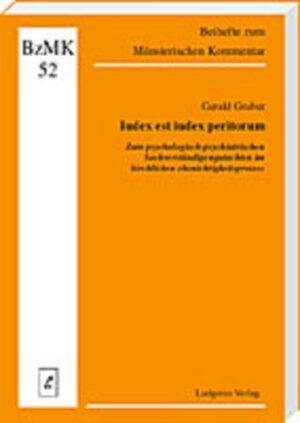 Quadratur des Kreises? Der Richter braucht den Sachverständigen, weil er etwas selbst nicht beurteilen kann, aber er soll beurteilen, was der Sachverständige gutachtet? Diese Frage scheint nicht auflösbar, aber sie wird in der Praxis kirchlicher Ehegerichte jeden Tag relevant: Wann und nach welchen Kriterien kann der Kirchliche Richter den Feststellungen eines Gutachters in Prozessen um die psychisch bedingte Eheunfähigkeit folgen, wann und nach welchen Kriterien muss er ihnen widersprechen? Frage genug für eine gezielte Befassung mit dieser Spezialfrage kanonischen Beweisrechts.