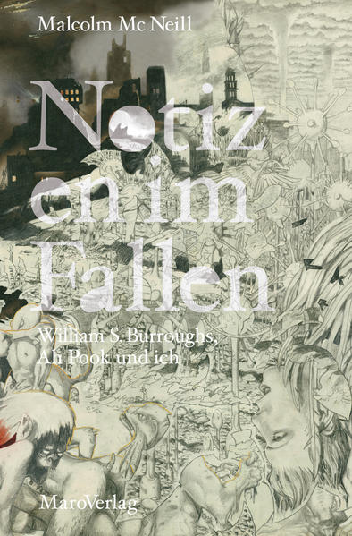 'Notizen im Fallen' nähert sich dem umstrittenen und exzentrischen Genie des William S. Burroughs auf sehr persönliche Weise. Autor und Illustrator Malcolm Mc Neill war nicht nur kongenialer Partner von Burroughs, sondern auch eng mit ihm befreundet. Die komplexe Entstehungsgeschichte ihres gemeinsamen Werks 'Ah Pook is Here' zeigt, wie sie die Möglichkeiten von Wort / Bild-Kombinationen erforschten und den Grundstein für graphic novels legten. Dass diese intensive und innovative Arbeit bisher nicht veröffentlicht wurde, ist ein Skandal, da die inhaltlichen Themen, mit denen sich Mc Neill und Burroughs seit 1971 auseinandergesetzt haben, heute aktueller denn je scheinen. Die Kontrollmechanismen des Medienzars Mr. Hart in 'Ah Pook is Here' verkörpert eine erschreckende Parabel zu Kontrollsystemen unserer modernen Gesellschaft. Brisanter wird ihre Arbeit durch Themen wie den Maya-Kult, das Wort als Virus oder die Nummer 23, die sie immer wieder inspirierten. Durch die humorvolle und anekdotenreiche Erzählweise Mc Neills können wir Burroughs Gedankenwelt und seine Arbeitsweise auf eine neue und intime Art kennenlernen.