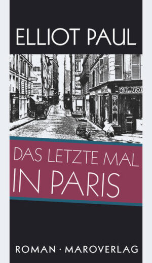 Elliot Paul führt uns ins kulturell-künstlerische Pariser Zentrum zwischen Montmartre und Montparnasse in den Goldenen Zwanzigerjahren, genau genommen in die Rue de la Huchette. Diese kleine Gasse im Latein-Viertel ist ab 1923 sein Lebensmittelpunkt. Als Korrespondent der Chicago Tribune lebt er wie viele seiner Literaten-Freunde, darunter Gertrude Stein, James Joyce, Henry Miller und Ernest Hemingway, mitten in der Hauptstadt. Bewundernd und liebevoll erzählt Elliot Paul in seinem hochgelobten Roman „Das letzte Mal in Paris“ von den Bewohnern seiner Straße in einzelnen Episoden, die er zu einem spannenden Roman verwebt. Als Kulisse dienen der Bürgersteig, die hoch belebte Straße und natürlich die verschiedenen Hotelbars, in denen wir nicht nur deren Besitzer, sondern auch die anderen Ladeninhaber aus der Straße antreffen und kennenlernen. Kapitel für Kapitel erfahren wir mehr über die Freund- und Feindschaften der verschiedenen Charaktere, über ihre Lebensweise und Überlebenskünste in den Jahren zwischen den beiden Weltkriegen mit all seinen extremen Ereignissen. Elliot Pauls meisterhaft geschilderten Beobachtungen zeigen die Ängste und Hoffnungen der Pariser Bürger auf, während sich die Stimmung in Politik und Gesellschaft drastisch verändert. „Das letzte Mal in Paris“ ist ein spannendes zeitgeschichtliches Dokument der französischen Gesellschaft vor dem Zweiten Weltkrieg. Viel mehr ist es jedoch das liebevolle Portrait einer Stadt voller mitreißender Geschichten, die niemanden unberührt lassen.