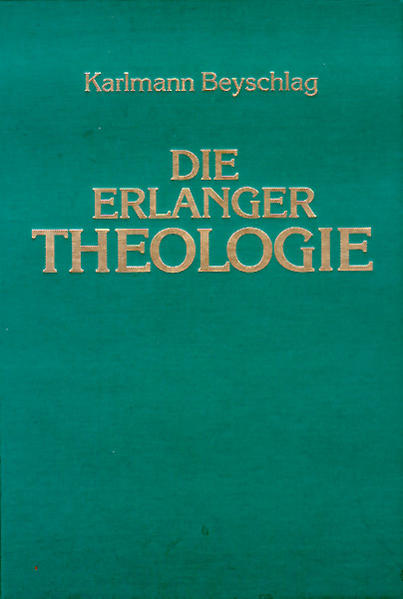 Karlmann Beyschlag, emeritierter Professor für Kirchen- und Dogmengeschichte in Erlangen, hat zum 250. Jubiläum der Friedrich-Alexander-Universität ein Handbuch vorgelegt, das die wichtigsten Konturen der Erlanger Theologie knapp umreißt. Hier wird Sachkenntnis so vermittelt, dass man in die Gedanken der Hauptrepräsentanten der lange Zeit einzigen Fakultät in der evangelisch-lutherischen Kirche Bayerns lebendig eingeführt und ihnen gegenübergestellt wird. Der Leser erfährt etwas vom geistlichen Erbe, das diese Theologen bewegt und so ihre Studenten geprägt hat. Der Bogen spannt sich vom Anfang des 19. bis zur Mitte des 20. Jahrhunderts. Durch Beigabe von Bildern und eine Auswahl von charakteristischen Originaltexten ist dies ein Lese- und Arbeitsbuch, das als erste Einführung ebenso geeignet ist wie als Grundlage für weitere Forschung.-Der Band erscheint zugleich als Band 67 der 'Einzelarbeiten aus der Kirchengeschichte Bayerns'.