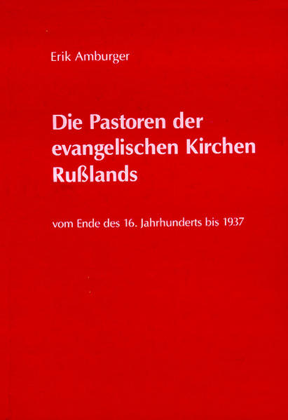 Die Evangelisch-Lutherische Kirche in Russland, die 1937 mit der Verhaftung der letzten noch amtierenden Pastoren praktisch zu existieren aufhörte, ist in den letzten zehn Jahren zu neuem Leben erwacht. In dieser Situation gewinnt die Geschichte dieser Kirche neu an Bedeutung. Der Autor des vorliegenden Werkes hat als profunder Kenner dieser Geschichte in jahrzehntelanger, mühevoller Forschungsarbeit umfangreiches Material zusammengetragen über die Herkunft, den Werdegang und die pfarramtliche Tätigkeit aller über 1200 Pastoren, die vom 16. Jahrhundert an bis zum Jahre 1937 in den evangelischen Gemeinden Russlands Dienst getan haben. Neben einem biographisch-lexikalischen Teil, der in alphabetischer Folge die einzelnen Geistlichen aufführt, enthält das Buch auch einen geschichtlichen Überblick über die Zusammensetzung und die Ausbildung der Pastorenschaft sowie über die kirchlichen Strukturen, innerhalb derer sich der pastorale Dienst in den Gemeinden vollzog.-So ist der vorgelegte Band ein gewichtiger Beitrag für die weitere Erforschung der Geschichte evangelischen kirchlichen Lebens in Russland und zum Verständnis der geistlichen Prägung der dortigen Gemeinden. Aus dem Verlagsprospekt 2000