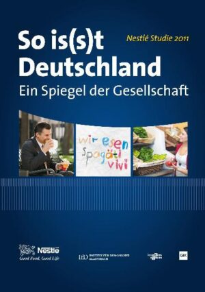 Bereits zum zweiten Mal legt Nestlé Deutschland 2011 eine umfassende und erweiterte Studie über das Ernährungsverhalten der Menschen in Deutschland vor. Darin wird der Einfluss gesellschaftlicher Veränderungen auf das Ernährungsverhalten analysiert. Es werden neue Faktoren wie Programmierung durch die Erziehung, Nachhaltigkeit und Einkaufsverhalten untersucht, und es werden Trendverschiebungen gegenüber 2009 aufgezeigt. Grundlage der aktuellen Studie sind über 10.000 Befragungen, die durch das Institut für Demoskopie Allensbach, die Gesellschaft für Konsumforschung (GfK), Ipsos Deutschland sowie Icon Kids & Youth durchgeführt wurden. Die wichtigsten Ergebnisse • Entstrukturierung des Alltags nimmt weiter zu. Gegessen wird, wenn Zeit dafür ist • „Snacking“ und „Out-of-Home“-Verzehr sind die Zukunftstrends • Familie prägt Ernährungsverhalten der Kinder nach wie vor am stärksten • Trotz Krise: Preissensibilität sinkt, gutes Essen und Trinken wird wichtiger • Verbraucher legen mehr Wert auf regionale Produkte als auf Bio • Nachhaltigkeit und soziale Verantwortung überfordern viele Verbraucher