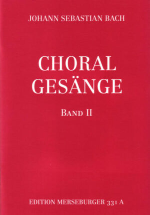 77 Choralsätze. Neu überarbeitete Ausgabe, mit einem Vorwort, Anmerkungen und Continuo-Aussetzung des Herausgebers für 4st gem Chor a cappella (Bc ad lib). Hg. H. Poos. Band 2: Pfingsten bis Ende des Kirchenjahres-Auf das wir also allzu gleich-Das Aug allein das Wasser sieht-Das wollst du, Gott, bewahren rein-Das Wort sie sollen lassen stahn-Der Leib zwar in der Erden-Du heilige Brunst, süßer Trost-Du süße Lieb, schenk uns deine Gunst-Ehr sei Gott in dem höchsten Thron-Ehr sei ins Himmels Throne-Er ist das Heil und selig Licht-Es ist genug-Gloria sei dir gesungen-Herr Jesu Christ, einiger Trost-Herzlich lieb hab ich dich, o Herr-Ich armer Mensch, ich armer Sünder-Ich lieg im Streit und widerstreb-Ich ruf zu dir, Herr Jesu Christ-Jesu wahres Brot des Lebens-Komm, Heiliger Geist, Herre Gott-Komm, o Tod, du Schlafes Bruder-Laß dein Engel mit mir fahren-Lobe den Herrn, was in mir ist-O Ewigkeit, du Donnerwort-Ob bei uns ist der Sünden viel-Ob sich’s anließ, als wollt er nicht-Sei Lob und Preis mit Ehren-Sing, bet und geh auf Gottes Wegen-Solls ja so sein-Von Gott kömmt mir ein Freudenschein-Weil du vom Tod erstanden bist-Wie sich ein Vat’r erbarmet