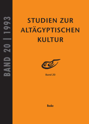 Studien zur Altägyptischen Kultur Band 20 | Hartwig Altenmüller