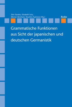 Grammatische Funktionen aus Sicht der japanischen und deutschen Germanistik | Bundesamt für magische Wesen