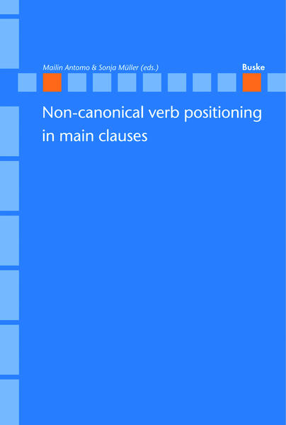 Non-canonical verb positioning in main clauses | Bundesamt für magische Wesen