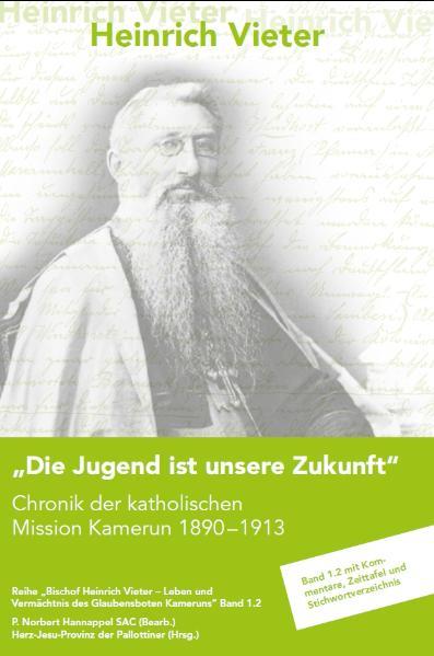 Ein Zeitzeuge gibt tiefe Einblicke in die deutsche Kolonialzeit Zentralafrikas und legt mit seiner 'Chronik der katholische Mission Kamerun (1890-1913)' ein authentisches Dokument Kameruner Kirchengeschichte vor. Der Verfasser, Pallottiner-Bischof Heinrich Vieter (1853-1914), schildert plastisch mit ehrlichen Worten die Erfolge und Rückschläge der Missionierung Kameruns und dessen religiöse und kulturelle Entwicklung bis zum Vorabend des Ersten Weltkrieges. Diese Chronik erscheint unter dem Titel 'Die Jugend ist unsere Zukunft' in einer Bearbeitung von Pater Norbert Hannappel SAC in zwei Teilbänden. Teilband 1 enthält die Original-Chronik Vieters mit vielen historischen Fotos und Karten, Teilband 2 enthält eine umfangreiche zeitkritische Kommentierung und eine ausführliche Zeittafel sowie das Stichwort- und Personenverzeichnis.