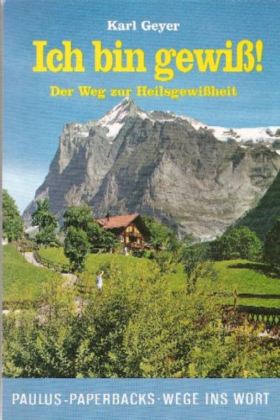 Das Buch beschreibt den Weg zur Heilsgewissheit. Es geht um die Entscheidung für Jesus Christus und die Frage, ob wir unseres Heils gewiss sind.