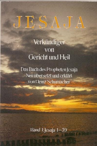 Es geht und die Kapitel 1-39. Die Erklärungen beleuchten den geschichtlichen Hintergrund, erläutern Jesajas prophetische Botschaft und enthalten auch Anwendungen für das Glaubensleben des Christen von heute.