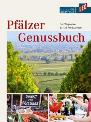 13 Rubriken, 138 Produzenten: Wer die Pfalz im wahrsten Sinne des Wortes genießen will, der kommt am Pfälzer Genussbuch nicht vorbei. Das bewährte Team der LEO-Experten weist den Weg zu ausgesuchten Produzenten, die mit ihrem Namen für ihre Produkte stehen. Wer Wert auf Qualität legt, wer wissen möchte, was auf seinem Teller oder in seinem Glas landet, der hat mit diesem Buch einen unverzichtbaren Begleiter an seiner Seite. Wo ist der Fisch fangfrisch, welche Tiere stehen in den Ställen der Region und was lässt sich aus deren Fleisch und Milch alles Köstliches herstellen? Dieses Buch macht Lust auf’s Ausprobieren und auf Genießerrunden im Kreise von Familie und Freunden. Und ganz nebenbei auch auf Erkundungstouren durch die vielfältigen Landschaften der Pfalz mit ihren ganz unterschiedlichen Reizen.