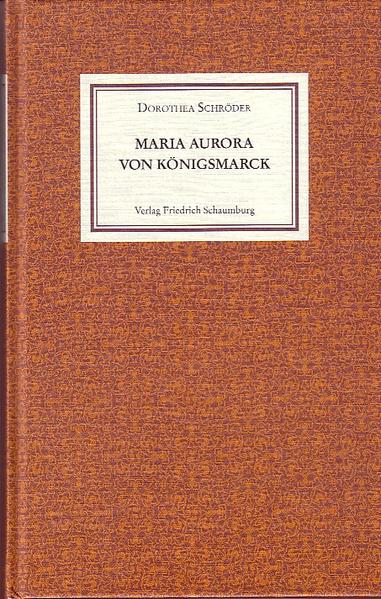 Maria Aurora von Königsmarck. | Bundesamt für magische Wesen