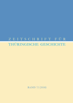 Zeitschrift für Thüringische Geschichte