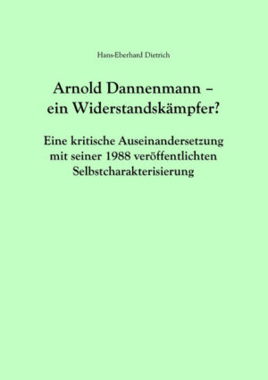 Arnold Dannenmann - Ein Widerstandskämpfer? | Bundesamt für magische Wesen