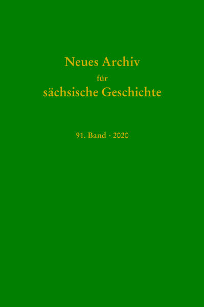 Neues Archiv für Sächsische Geschichte