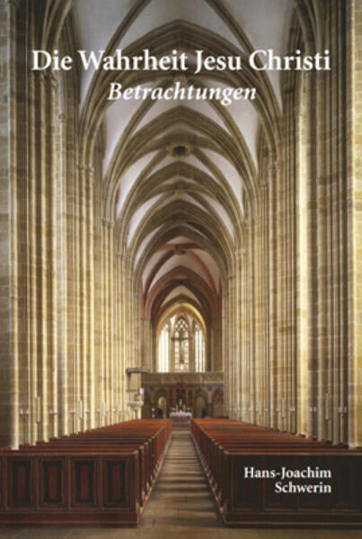 Hans-Joachim Schwerin, geboren am 31. Mai 1926 in Stralsund, aufgewachsen in Vorpommern, studierte an der Heimatuniversität Greifswald Geschichte, Philosophie und Theologie, beeinflusst insbesondere von den Professoren Hermann, Jacoby. Er wurde 1964 in der theologischen Fakultät in Halle promoviert und war gleichlaufend in der pommerschen evangelischen Kirche als Pfarrer und Superintendent tätig. Von ihm erschienen kleinere Schriften: "Philosophische Aspekte", "Mut zum Gottvertrauen". Das größere Werk "Philosophie vor der Gottesfrage" wollte Sinn und Bedeutung philosophischer Theologie herausheben-nicht anders wie in dem weiteren Band unter der Überschrift: "Vernunft und Glaube in Philosophie und Theologie", der 2007 herauskam. Das 2009 erschienene Buch, das das Verhältnis der Religionen zur christlichen Wahrheit behandelt, ist von heute aktuellen Fragestellungen bestimmt, die sich in einer zunehmend globalen Welt ergeben. Dieses Buch wurde gestaltet unter der Frage nach der Wahrheit der Lehre und der Vollmacht Jesu von Nazareth in unserer Zeit und in unserer Kirche.