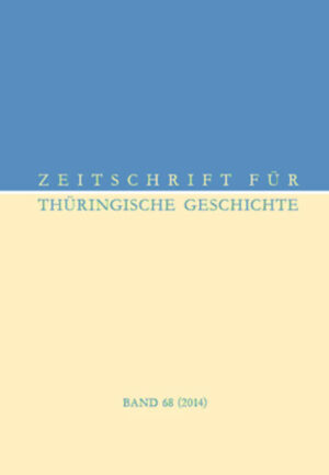 Zeitschrift für Thüringische Geschichte