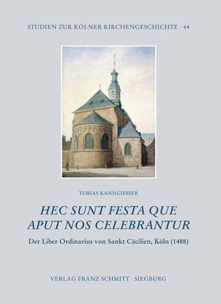 Die vorliegende Arbeit umfasst die Edition eines Liber Ordinarius mit einer entsprechenden Kommentierung. Die Zuweisung der Handschrift nach Sankt Cäcilien galt bereits vor dieser Untersuchung als gesichert.2 Während der Bearbeitung bestätigte sich dieser Befund immer wieder. Eine Zugehörigkeit des Frauenkonventes zum Prämonstratenserorden, wie sie für die ersten Jahrzehnte des Bestehens angenommen wird, jedoch nicht ausreichend untersucht ist, kann für das Spätmittelalter ausgeschlossen werden. Durch die Selbstaussage der Verfasserin des Ordinarius kommt für die Gemeinschaft nur die Augustinusregel in Betracht. Zur Zeit der Abfassung waren die Augustiner-Chorfrauen wenige Jahre zuvor von ihrem ursprünglichen Gottesdienstort im Weiherkloster vor den Toren der Stadt Köln vertrieben worden. In Sankt Cäcilien mussten sie sich in einer neuen räumlichen Situation beheimaten. Damit gingen Veränderungen von rechtlichen Rahmenbedingungen innerhalb der Gemeinschaft und in der Repräsentation nach außen einher. In der vorliegenden Arbeit wird der Versuch unternommen, diesen Wandel in den liturgischen Gepflogenheiten abzulesen. Aufgrund fehlender Vergleichshandschriften bzw. weiterer Beschreibungen gottesdienstlicher Gepflogenheiten, sowohl der stiftischen Liturgie in Sankt Cäcilien als auch der klösterlichen Liturgie im Ursprungskloster der Augustiner-Chorfrauen Sankt Maria zum Weiher, können keine Ausgangssituationen rekonstruiert und miteinander verglichen werden. Die Studie beabsichtigt, die spirituelle Beheimatung der Augustinerinnen an ihrem neuen Kirchort darzustellen. Im Hochmittelalter wurde in Köln eine ausgeprägte Stationsliturgie gefeiert. Übers Jahr traten so die Konvente der großen und heute zum Teil noch erhaltenen Kloster- und Stiftskirchen miteinander in Beziehung. In dieser Liturgie wurde die Vielzahl an Reliquien sowohl der Colonia sancta im Gesamten als auch der Konvente im Einzelnen repräsentiert. Mit der Inbesitznahme von Sankt Cäcilien übernahmen die Chorfrauen die dort verehrten Kölner Heiligen und wurden selbst Teil dieser stadtkölnischen Liturgie. Exemplarisch wird gezeigt, wie die Augustinerinnen daran partizipierten. Der Ursprung bestimmter Teile der Liturgie des Spätmittelalters geht zurück ins 7. und 8. Jahrhundert. Am Ende des 15. Jahrhunderts wurden sie mitunter nicht mehr verstanden oder sie wurden im Sinn der Zeit neu gedeutet und mit neuen Formen versehen. Wie zu zeigen sein wird, finden sich derartige Momente im LO Cäc. Die Liturgie reagierte auf ein verändertes Bedürfnis der Menschen, wenn auch nicht immer mit dem Bewusstsein der eigenen Tradition. Die überwiegend deskriptiv angelegte Arbeit geht diesem Phänomen an den entsprechenden Stellen nach. Der LO Cäc beschreibt eine Liturgie, die von Frauen getragen wurde. Die vorliegende Arbeit wird an unterschiedlichen Stellen das Thema der Liturgie weiblicher Religiosen aufgreifen und die Merkmale mit ihren institutionellen Bedingungen und Möglichkeiten vorstellen und darlegen. An wenigen Stellen können Aussagen zum Selbstverständnis der Nonnen als Religiose aus dem LO Cäc abgeleitet werden. Noch im Weiherkloster wurden die Nonnen 1445-1453 durch den Frauenkonvent des Bonner Klosters Engelthal nach dem Vorbild der Windesheimer Kongregation reformiert. In den Verband wurden die Augustinerinnen von Sankt Maria zum Weiher jedoch nicht aufgenommen. In den Statuten des Weiherklosters von 1453 war ein konkreter Bezug zur Windesheimer Kongregation hergestellt. Die Windesheimer Kongregation war ein spätmittelalterliches monastisches Reformnetzwerk, das über Bistumsgrenzen hinweg agierte. Bertram Lesser bezeichnet diese Reformbewegung der Devotio moderna als Textgemeinschaft, die ihren Ursprung in einer Bibliothek hatte. 7 In einem allgemein verbindlichen Liber Ordinarius der Windesheimer Kongregation (Ordinarius divini officii pro ordine Canonicorum Regularium Capittuli sive Congregationis Wyndesemensis) sollte die Verbandszugehörigkeit liturgisch zum Ausdruck kommen. In der vorliegenden Untersuchung wird gefragt, ob sich anhand des LO Cäc 45 Jahre nach der Reform Spuren der Windesheimer Liturgie in Sankt Cäcilien finden lassen. In der Handschrift selbst ist kein expliziter Anknüpfungspunkt zu finden. Anhand von Heiligenfesten, die sowohl im LO Cäc als auch im Ordinarius der Windesheimer Kongregation zu finden sind könnte eine indirekte Verbindung festgestellt werden. Eine wichtige Ausdrucksform insbesondere der mittelalterlichen Liturgie ist die Bewegung innerhalb und außerhalb des Kirchenraums, etwa bei Prozessionen. Einen Großteil der Gottesdienste feierten die Augustiner-Chorfrauen auf der Nonnenempore. Mit den sonntäglichen Prozessionen und den Umgängen aus Anlass besonderer Feste erweiterten sie ihren Gottesdienstraum. Es wird zu zeigen sein, wie genau sich diese Bewegungen skizzieren lassen. Dabei kommt auch die Korrelation zwischen der geistlichen Inbesitznahme und der tatsächlichen Inbesitznahme durch das Begehen des konkreten Raumes zur Sprache. Der LO Cäc wurde am Ende des Spätmittelalters geschrieben. Er diente als Vorlage für die Liturgie. Seine Verwendung in den ersten Jahren nach der Abfassung kann als sicher angenommen werden. Es soll versucht werden zu klären, wie lange der LO Cäc in Gebrauch gewesen ist. In diesem Zusammenhang steht die Frage nach der Altartopographie, den baulichen Voraussetzungen und möglichen Veränderungen des Kirchenraumes, die eine Veränderung der Liturgie notwendig machten und entsprechend Eingang in den LO Cäc gefunden haben. Die Autorinnenschaft kann aufgrund des Kolophons einer konkreten Nonne zugeordnet werden: Goetgine Busschop. Anhand eines fast durchgängig einheitlichen Schriftbildes kann die Erstellung auf eine Person reduziert werden. Nachträgliche Ergänzungen und Veränderungen sind daher auf einfache Weise herauszufiltern. Nicht zuletzt ist eine kritische Zuordnung zur Gruppe der Ordinarien Gegenstand der Untersuchungen.