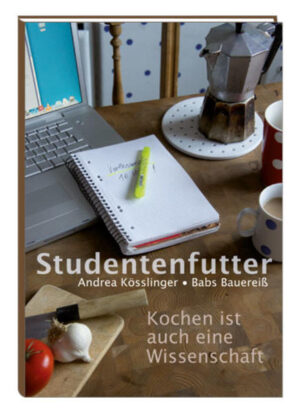 Mit dem im Warendorfer Verlag SCHNELL erschienen Buch "Studentenfutter - Kochen ist auch eine Wissenschaft" präsentiert der Traditionsverlag schmackhafte Kost - nicht nur für hungrige Studenten. Getreu dem Motto "Ravioli - nein danke." ist an Rezepten von Antipasti, Tapas, Salat und Dressing über Huhn und Fleisch, vegetarische Leckerbissen, Pasta & Co. bis zum herzhaften Auflauf, leckeren Desserts mit Dolce-Vita-Qualität und feinen Kuchen einfach alles dabei: - Checkliste von Kochutensilien - Grundausstattung an Kräutern und Gewürzen - Hintergründiges zu Spezialitäten - Kulinarische Entdeckungen aus fernen Ländern Kochen ist eben auch eine Wissenschaft, aber eine, die man lernen kann. Mit dem 192 Seiten umfassenden Ratgeber rund um eine bunte Mischung absolut alltagstauglicher Rezepte, die zum Nachkochen anregen, macht das sogar gute Laune. Kreativiter Gaumenkitzel inklusive!