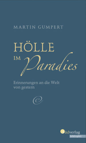 „Hölle im Paradies“, im Jahr 1939 abgeschlossen, ist ein reflektierender Bericht über ein exemplarisches Leben. Und doch gerät das Werk zu sehr viel mehr als einer reinen Autobiografie. Denn Martin Gumpert, 1897 als Sohn eines jüdischen Mediziners geboren, durchlebt und erleidet das Schicksal seiner Generation und seines Glaubens. Früh entdeckt er seine Liebe zum Schreiben und veröffentlicht schon als Schüler erste Gedichte. Nach der Machtübernahme durch das NS- Regime immer mehr an der Ausübung des Arztberufs gehindert, flieht Gumpert ganz in die Literatur und setzt mit seinen erzählerischen Texten dem Faschismus ein klares Nein entgegen, bevor er 1936 in die USA emigriert. Seine bewegte Lebensgeschichte verortet der Arzt, der eben auch ein begabter Erzähler ist, eindrucksvoll im politischen, geistigen, sozialen Kontext der Zeit, der ersten Hälfte des 20. Jahrhunderts. So entsteht vor den Augen des Lesers ein facettenreiches Bild dieser Welt von gestern. „Hölle im Paradies“ ist gleichsam ein Abschied Martin Gumperts von Deutschland und von Europa, nicht aber von seiner Liebe zur Heimat, zur deutschen Sprache, zur europäischen Kultur. Die eindringliche Lebensbeschreibung eines liberalen Zeitzeugen.