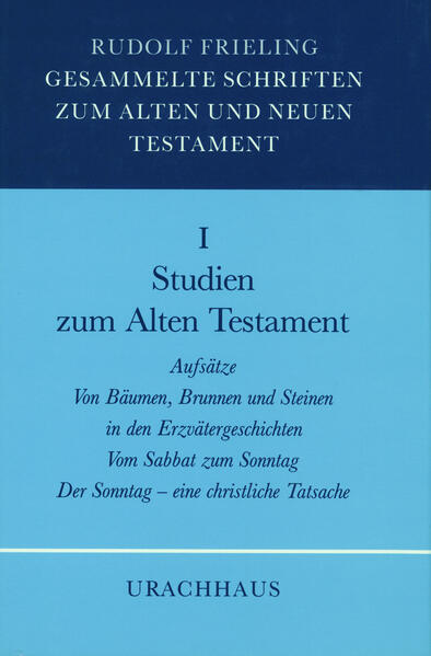 Rudolf Frielings Werk kann der heutigen Theologie entscheidende Anregungen geben. Seine exegetischen Studien stehen sowohl der natürlichen als auch der Gott-ist-tot-Theologie herausfordernd gegenüber. Sie sind für jeden Christen, der die biblischen Inhalte weder geschmälert noch in das Unglaubhafte entrückt sehen möchte, eine weselntliche Hilfe zu tieferem Bibelverständnis. Frielings Lebenswerk verdeutlicht drei Erlebnisbereiche, die Fundament der biblischen Texte sind: Glaube-Schau-Erkenntnis. An diesen grundlegenden Erfahrungen hat sich die Theologie seit dem vorigen Jahrhundert aufgespalten. Frieling kann sie in seinen Studien überzeugend aufeinander beziehen