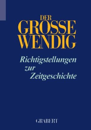 Der Grosse Wendig - Band 1 | Rolf Kosiek, Olaf Rose