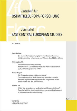 Zeitschrift für Ostmitteleuropa-Forschung 68/2 ZfO - Journal of East Central European Studies JECES 68/2 | Bundesamt für magische Wesen
