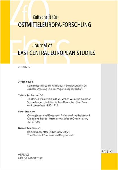 Zeitschrift für Ostmitteleuropa-Forschung (ZfO) 71/3 / Journal of East Central European Studies (JECES) | Nora Berend, Hans-Jürgen Bömelburg, Karsten Brüggemann, Melissa Feinberg, Maciej Górny, Peter Haslinger, Catherine Horel, Heidi Hein-Kircher, Kerstin S. Jobst, Barbara Klich-Kluczewska, Jerzy Kochanowski, Ota Konrád, Claudia Kraft, Małgorzata Mazurek, Rimvydas Petrauskas, Ralph Tuchtenhagen, Anna Veronika Wendland, Thomas Wünsch, Giustino Cathleen, Juhan Kreem, Maren Röger ,