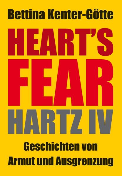 Für alle von Hartz IV und »Heart’s Fear« Betroffenen - und für alle, die ihnen beistehen. Eine Stimme gegen die unerträglichen Lobpreisungen des hartzgrausigen Sozialabbaus, dessen Folgen bereits überall erkennbar sind: Spaltung der Gesellschaft, Niedriglöhne, Kinder- und Altersarmut und zunehmende Obdachlosigkeit. »Bettina Kenter-Götte beschreibt mit ergreifenden und klaren Worten die Unmenschlichkeit eines bestehenden Systems, eine Unmenschlichkeit, die sie selbst erleben musste.« (Katja Kipping, Die Linke) »Wer dieses Buch gelesen hat, kann nur zu einem Schluss kommen: Wir dürfen die nicht gewähren lassen, die Unrecht zu Recht erklären wollen.« (Fred Schirrmacher, Bundesweite Montagsdemo)